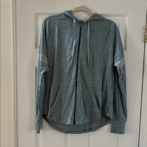 Under Armour Heather Gray Full-Zip Jacket